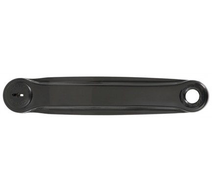 Klika levá Fe černá/plast 4HR 170mm