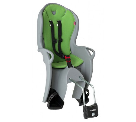 Sedačka zadná HAMAX Kiss sivo/zelená Sedačka zadná HAMAX Kiss sivo/zelená