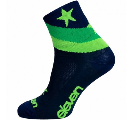 Ponožky ELEVEN Howa Star Blue modro-zelené veľ.11-13 (XL)