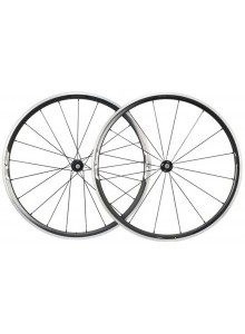 Zapletená kola silniční SHIMANO WHRS300, pár , plášťové, 8-11 rychlostí, černá