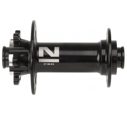 Přední náboj NOVATEC Boost 110/15 mm 32 děr černý Přední náboj NOVATEC Boost 110/15 mm 32 děr černý