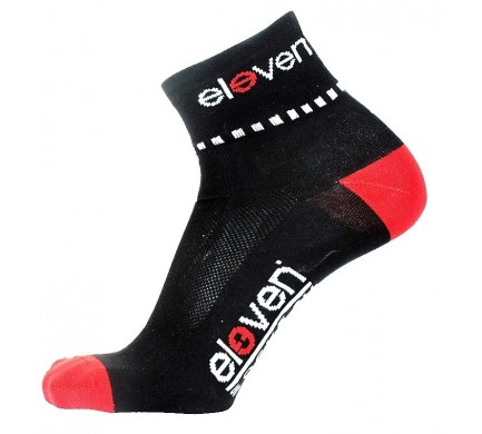 Ponožky ELEVEN Howa 07RED vel.5- 7 (M) čierna/červená