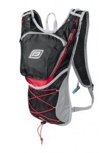 Force batoh TWIN PLUS 14 l+2L res.,black-red.