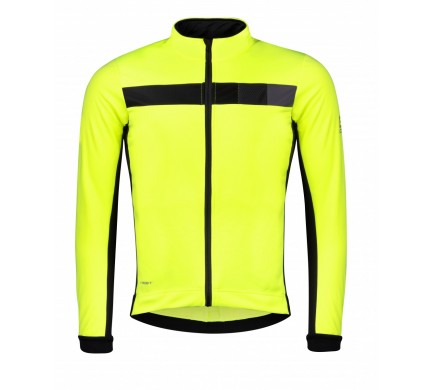 Bunda FORCE FROST softshell, fluo-čierna S Bunda FORCE FROST softshell, fluo-čierna S