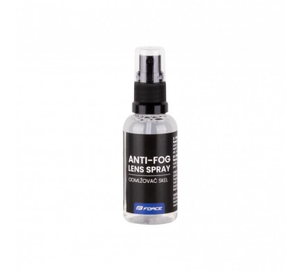 Odhmlievač skiel okuliarov FORCE GLAZE, rozprašovač 50 ml