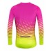 Dres F MTB ANGLE dámsky dlhý rukáv, ružovo-fluo S
