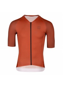 Dres FORCE SCRIPT kr. rukáv, cihlový 3XL