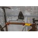 Force Nástenný držiak na bicykel za rám, skladací e, čierny
