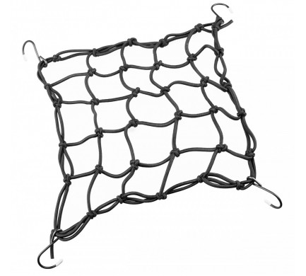 Force Gumová sieťová svorka, 25 x 25 cm, čierna
