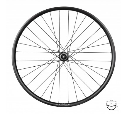 Kolo přední FORCE XC DISC 559x23 HBM475 6d 36d Kolo přední FORCE XC DISC 559x23 HBM475 6d 36d
