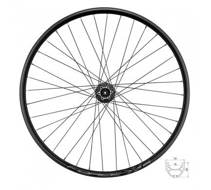 Kolo přední FORCE XC DISC 584x19 HBM475 6d 36d