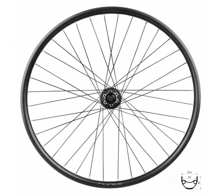 Kolo zadní FORCE XC DISC 559x23 FHM475 6d 36d Kolo zadní FORCE XC DISC 559x23 FHM475 6d 36d