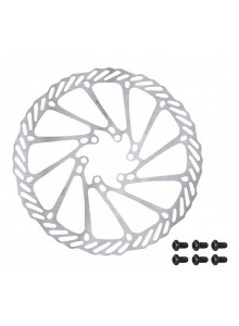 Force brzdový kotúč -2 180 mm, 6 otvorov, strieborný