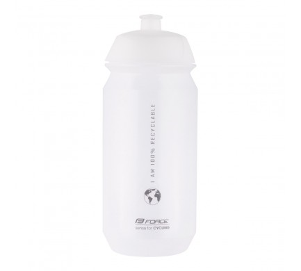 Láhev FORCE BIO EARTH 0,5 l, transparentní-šedá