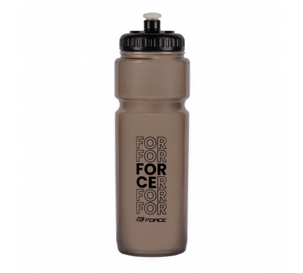 Láhev FORCE DAILY 0,75 l,transparentní černá-černá