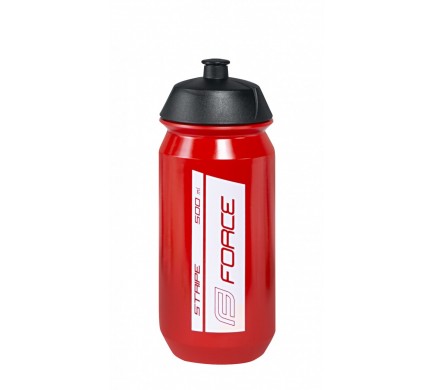 Force Fľaša STRIPE 0,5 l, červeno-biela