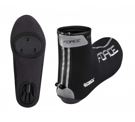 Návleky treter FORCE NEOPREN EASY, černé S