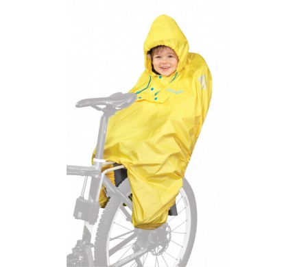 Pončo - pláštenka FORCE pre dieťa v sedačke žlté