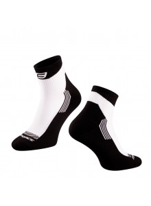 Ponožky FORCE DUNE, bílo-černé S-M/36-41