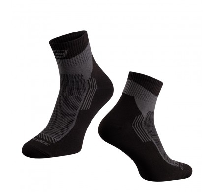 Ponožky FORCE DUNE, šedo-černé S-M/36-41 Ponožky FORCE DUNE, šedo-černé S-M/36-41