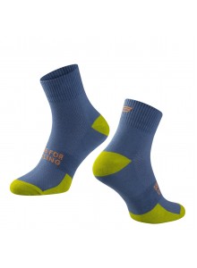 Ponožky FORCE EDGE, modro-zelené S-M/36-41
