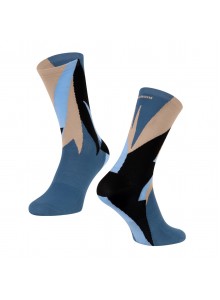 Ponožky FORCE FREERIDE, modré L-XL/42-46