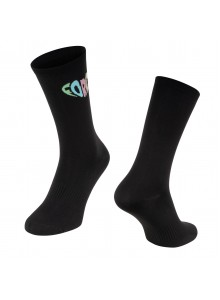 Ponožky FORCE IN HEART dlouhé, černé L-XL/42-46