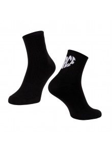 Ponožky FORCE IN HEART krátké, černé L-XL/42-46