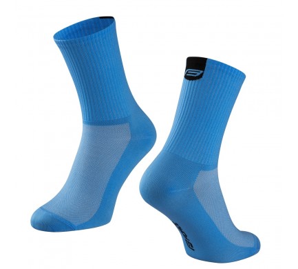 Ponožky FORCE LONGER, modré L-XL/42-46