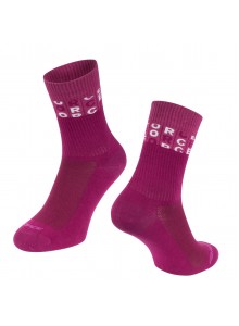 Ponožky FORCE MESA, růžové S-M/36-41