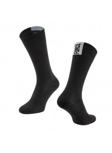 Ponožky FORCE SECTOR, černé L-XL/42-46