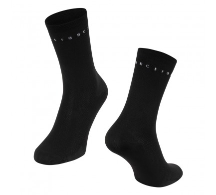 Ponožky FORCE SMACK, černé  S-M/36-41