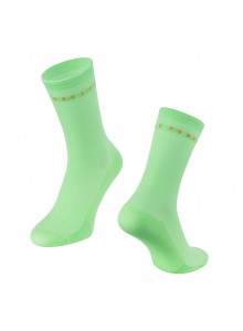 Ponožky FORCE SMACK, limeta L-XL/42-46