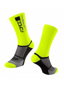 Force STAGE ponožky, fluorescen.-čierne S-M/36-41