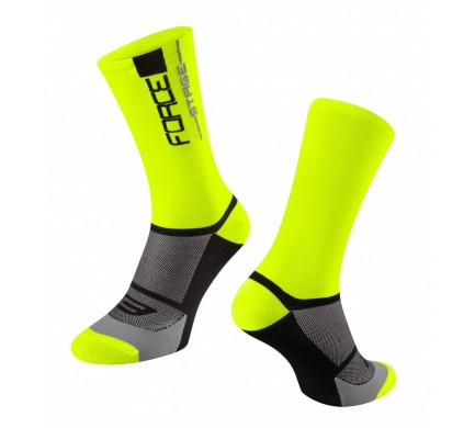 Force STAGE ponožky, fluorescen.-čierne S-M/36-41