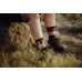 Ponožky FORCE STRIPE dlouhé, černé L-XL/42-46