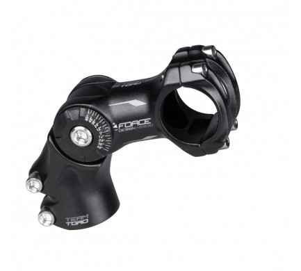 Force predstavec TORO 31,8 / 80mm nastaviteľný Al, čierny Force predstavec TORO 31,8 / 80mm nastaviteľný Al, čierny