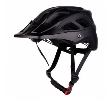 Přilba FORCE IBEX MTB, černá, matná L-XL