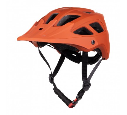 Přilba FORCE IBEX MTB, oranžová, matná L-XL