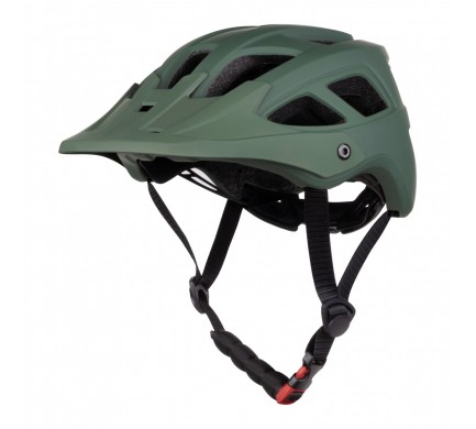 Přilba FORCE IBEX MTB, zelená, matná L-XL