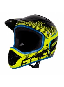 Force Zjazdová prilba TIGER, čierno-modrá L - XL