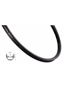 Ráfek FORCE XC DISC 559x23, 32děr, černý