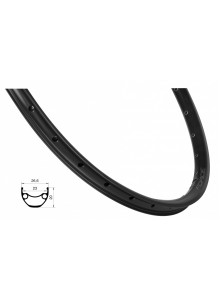 Ráfek FORCE XC DISC 584x23, 32děr, černý
