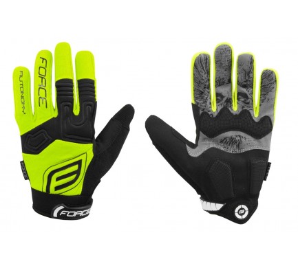 Rukavice FORCE MTB AUTONOMY, fluo M