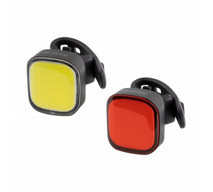 Světla sada FORCE COB 2.0 USB přední+zadní