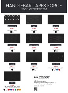 Vzorník omotávky FORCE 2024 - EUR verze Vzorník omotávky FORCE 2024 - EUR verze