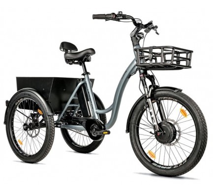 CARGO - TRICYCLE LOVELO, FRONT MOTOR, GREY MATT KOLA NA PRODEJ