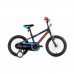 Detský bicykel Leader Fox SANTO 16"-3,2017 čierna matná/oranžová