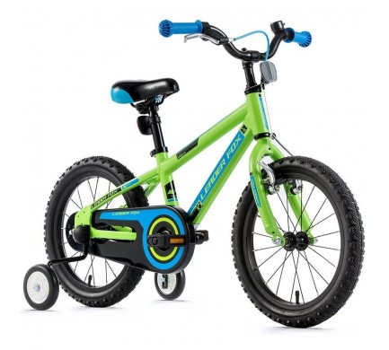 Detský bicykel Leader Fox SANTO 16"-4,2017 zelená/modrá