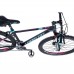 Horský bicykel Leader Fox ZERO 27,5",2017-3 14" čierna matná/modrá
